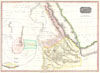 1818 Pinkerton Map of Abyssinia ( Ethiopia ), Sudan & Nubia