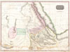 1818 Pinkerton Map of Nubia, Sudan and Abyssinia