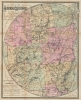 1900 Stoddard Map of the Adirondacks, New York