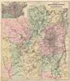 Colton's Map of the New York Wilderness and the Adirondacks. - Main View Thumbnail