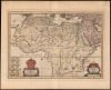 1662 Jansson/ Blanckaert Map of Africa during the Reign of Hadrian