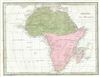 1835 Bradford Map of Africa
