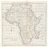 1796 Carey Map of Africa