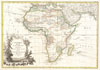 1762 Janvier Map of Africa