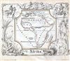 1846 Lowenberg Whimsical Map of Africa