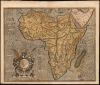 1595 Mercator Map of Africa (First Atlas Issue)