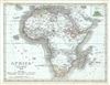 1850 Meyer Map of Africa