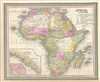 1849 Mitchell Map of Africa