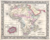 1864 Mitchell Map of Africa