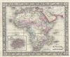 1866 Mitchell Map of Africa