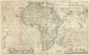 1732 Herman Moll Map of Africa