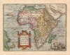 1602 Ortelius Africa Map (Spanish edition)