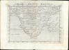 1561 Ruscelli Map of Southern Africa