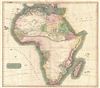 1815 Thomson Map of Africa