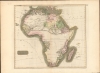 1817 Thomson Map of Africa