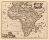 1658 Visscher Map of Africa