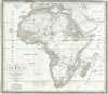 1827 Weiland Map of Africa