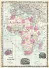 1863 Johnson Map of Africa