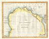 1770 Delisle de Sales Map of West Africa (Expedition Admiral Hanno of Carthage)