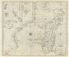 1797 Laurie and Whittle Nautical Map of Mozambique and Madagascar (the Inner Passage)