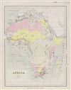 1890 Philip Schoolboy Map of Africa