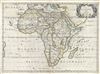 1650 Sanson Map of Africa