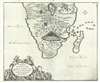 1665 Kircher Map of Southern Africa