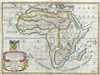 1712 Wells Map of Africa
