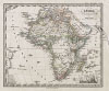 1862 Stieler Map of Africa