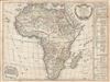 1784 Vaugondy Map of Africa