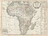 1784 Vaugondy Map of Africa