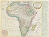 1795 Vaugondy Map of Africa