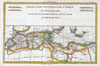 1780 Raynal and Bonne Map of the Barbary Coast of Northern Africa