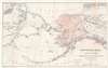 North Western America showing the territory ceded by Russia to the United States. - Main View Thumbnail