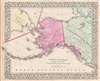 1867 Mitchell Map of Alaska