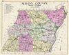 1912 Century Map of Albany County, New York