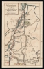 1758 Scots Magazine Map of Albany, Lake George and Lake Champlain