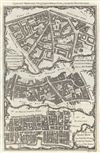 1780 Hogg and Thornton Map of London:  Aldgate, Vintry, Limestreet, Queen Hith