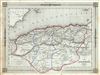 1852 Charle Map of Algeria