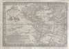 1731 Separately Issued Danet Map of America