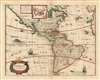 1646 Merian Map of America