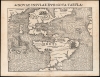 1542 Munster Map of America (first obtainable map of America: 1st State, 2nd Edition)