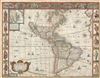 1676 John Speed Map of America
