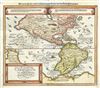 1588 Petri and Munster Map of America