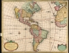 1739 De l'Isle / Covens and Mortier Map of the Western Hemisphere