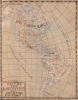1880 Iliadou Manuscript Map of the Americas