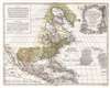 1772 Lotter Map of North America