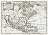 1662 Sanson Map of North America w/California as an Island