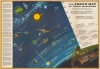 1958 De Reyna Pictorial Map from the Beginning of the Space Race