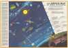 1958 De Reyna Pictorial Map from the Beginning of the Space Race